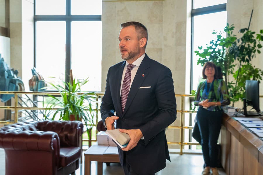 Peter Pellegrini na ustanovujúcej