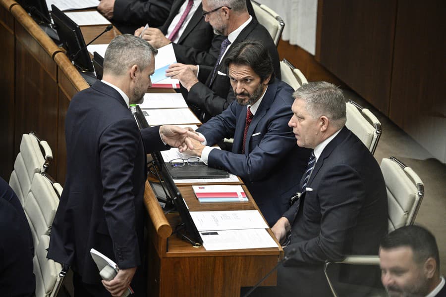 Peter Pellegrini na ustanovujúcej