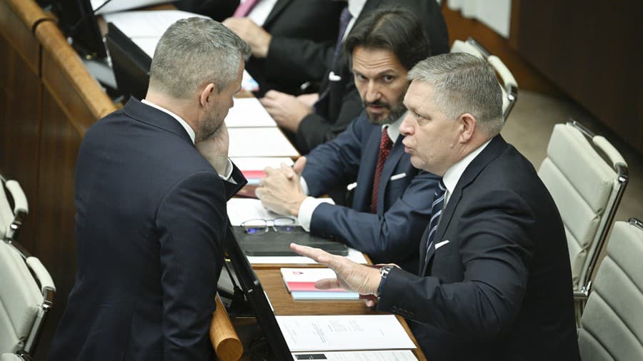 Peter Pellegrini na ustanovujúcej