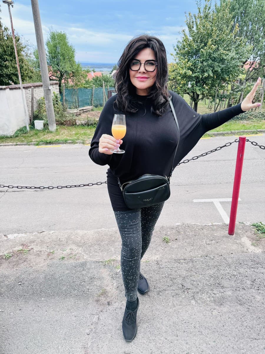 Česká speváčka Ilona Csáková. 