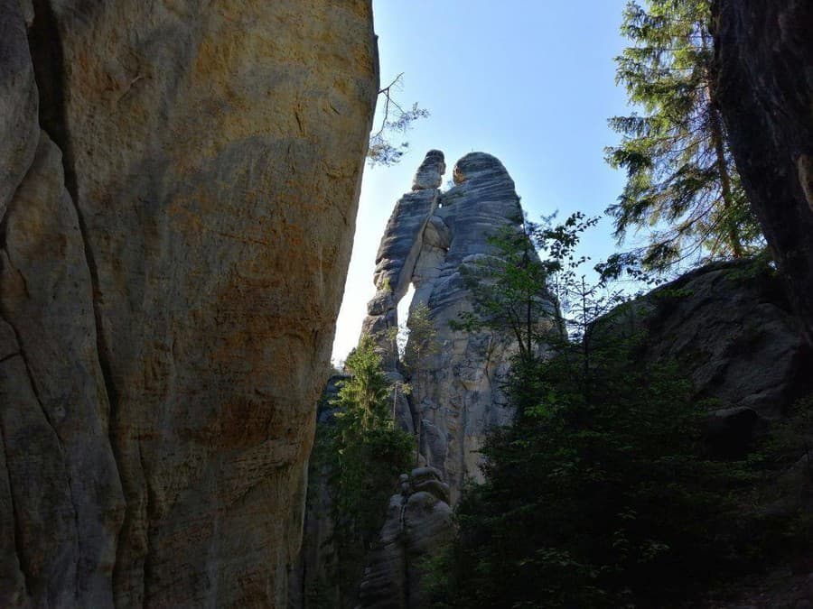 Skalné mesto Adršpach je