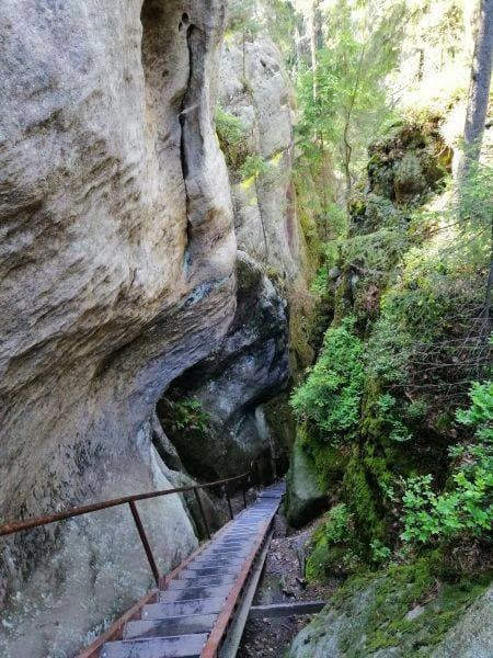 Skalné mesto Adršpach je