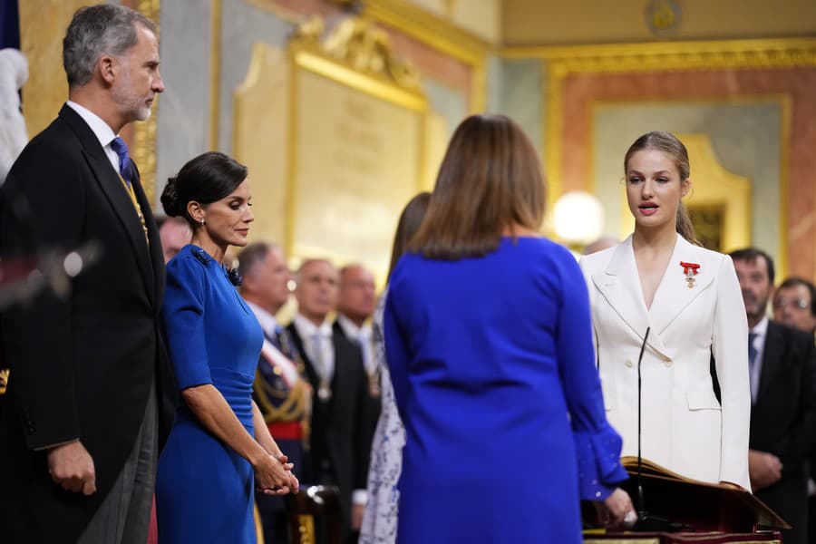 Španielska korunná princezná Leonor