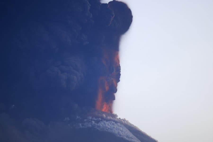  Erupcie Kľučevskej sopky