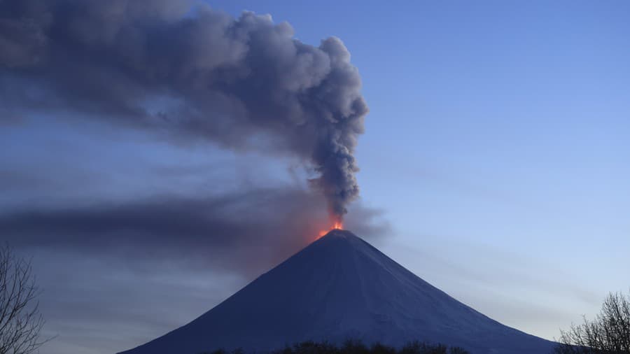  Erupcie Kľučevskej sopky