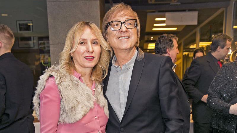Miro Žbirka s manželkou