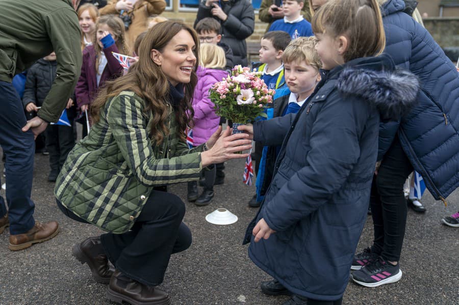 Kate a William sa