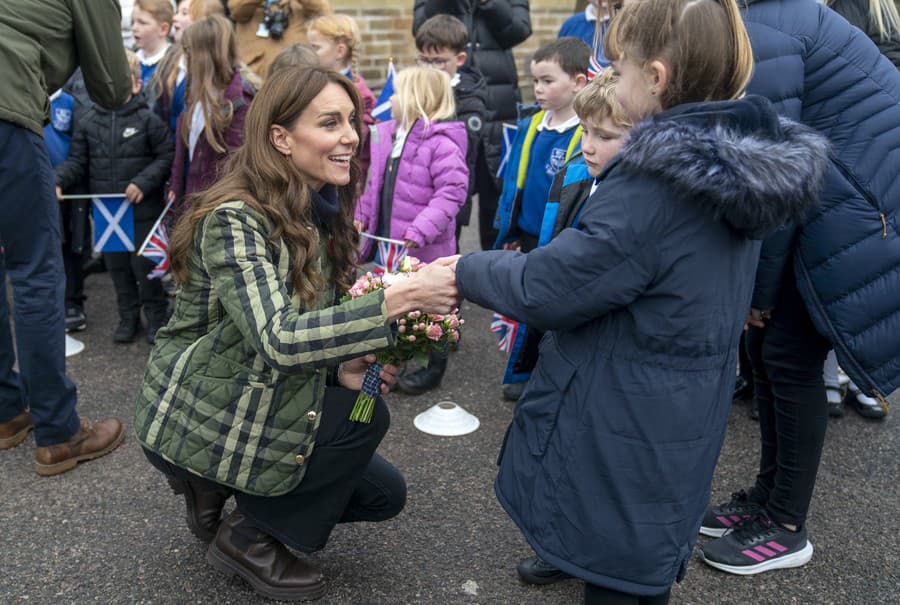 Kate a William sa