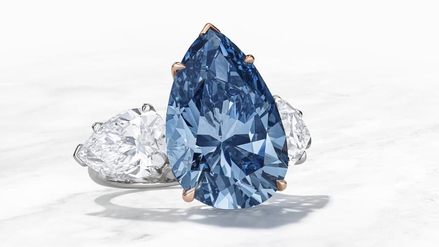 Diamant s názvom Bleu