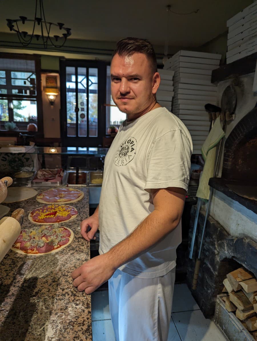 Peter (39), kuchár, Pizzeria Utópia, Poprad