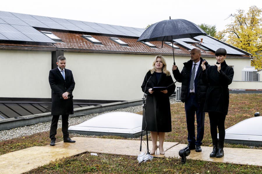 Tlačová konferencia prezidentky SR