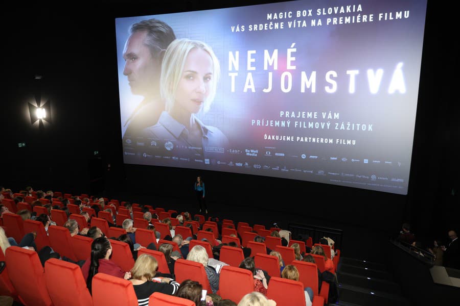 Premiéra filmu Nemé tajomstvá.