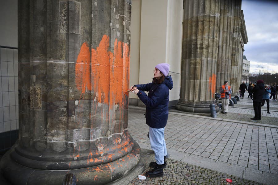 Brandenburskú bránu v Berlíne