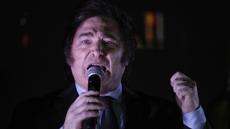 Javier Milei, prezident Argentíny.