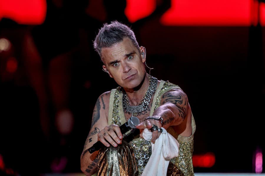 Spevák Robbie Williams