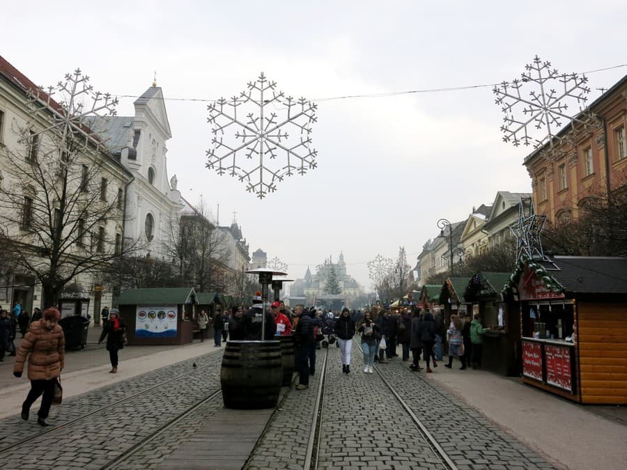 Košice - O Vianociach zatiaľ mlčia