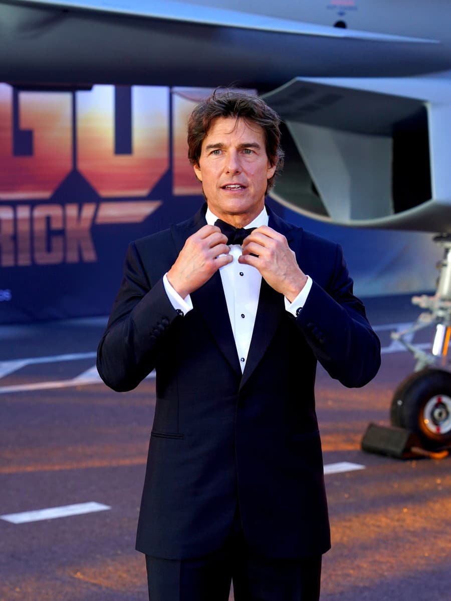 Americký herec Tom Cruise.