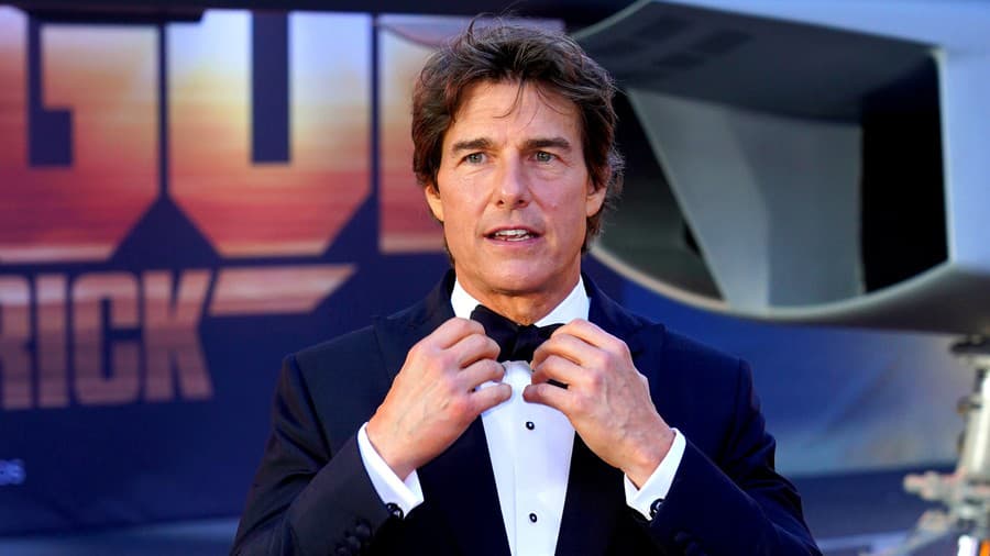 Americký herec Tom Cruise.