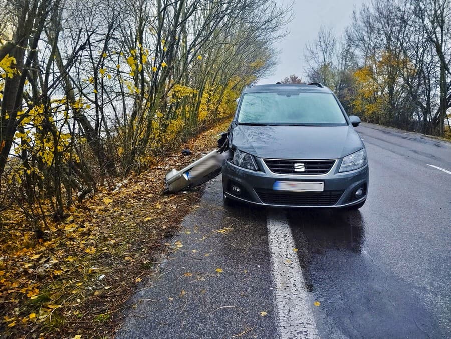 Auto dostalo na ceste