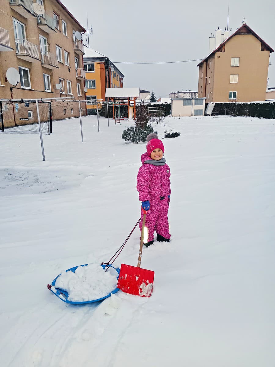 Šantenie v bielej prikrývke