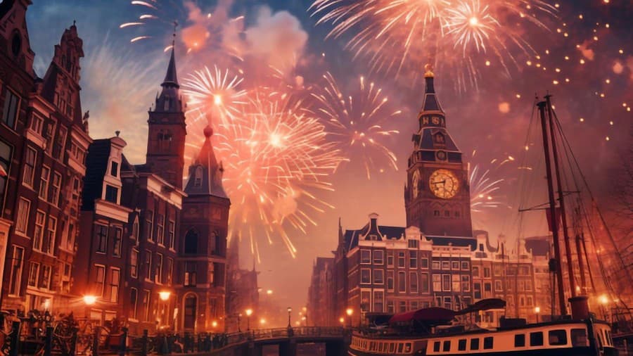 Silvester v Amsterdame