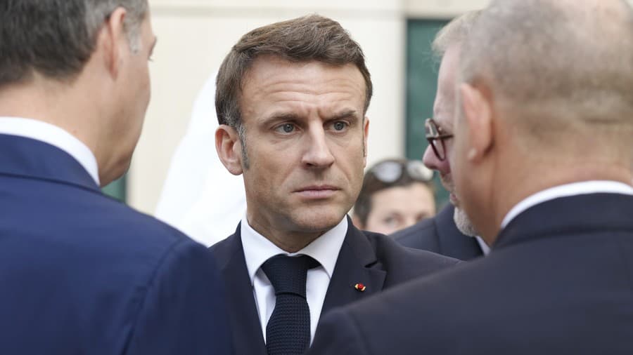 Francúzsky prezident Emmanuel Macron.