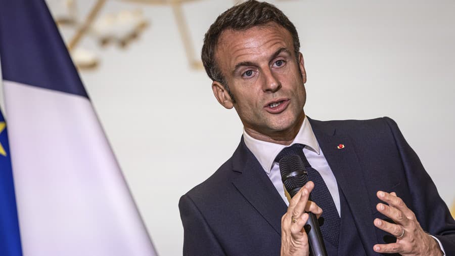 Francúzsky prezident Emmanuel Macron.