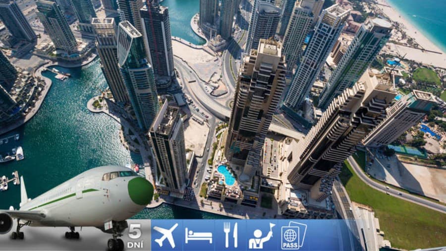 5-dňový letecký zájazd do luxusného Dubaja.