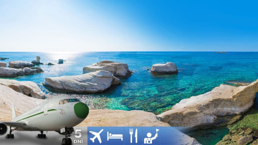 5-dňový letecký zájazd na slnečný Cyprus.