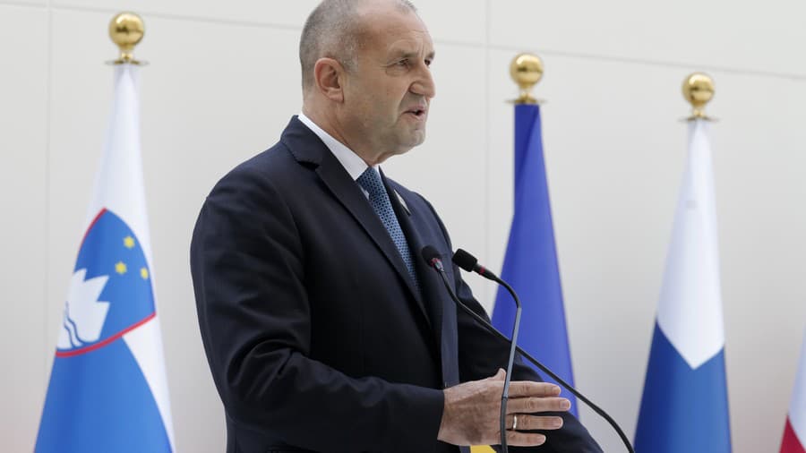 Bulharský prezident Rumen Radev.