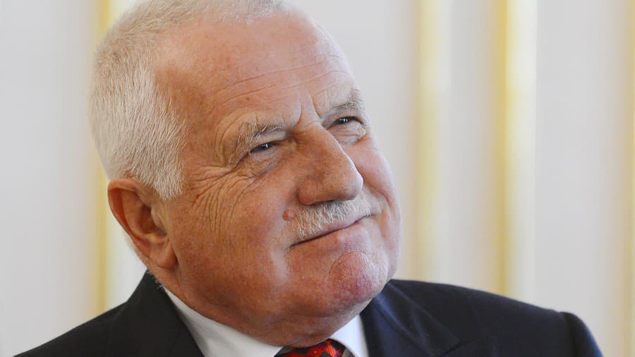 Český exprezident Václav Klaus