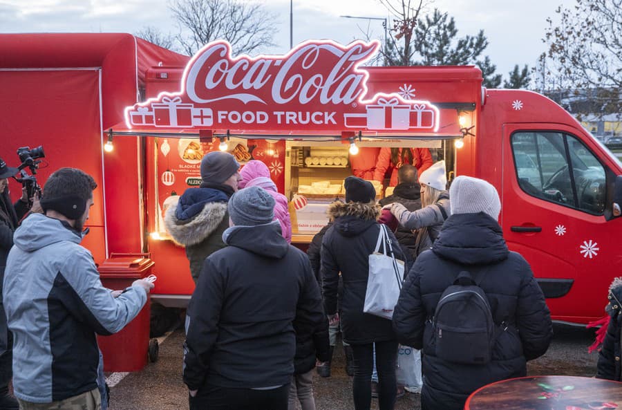 Čarovný kamión Coca-Cola dorazil na Slovensko.