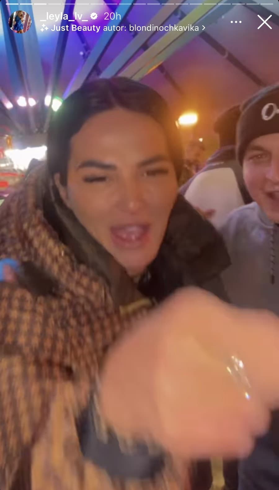 Zábava na Donovaloch: Na snímke Zuzana Plačková.