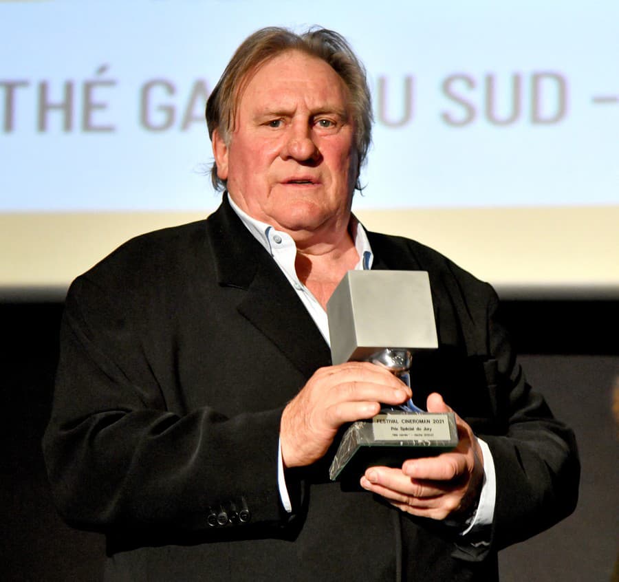 Francúzsky herec Gérard Depardieu