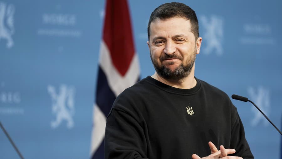 Ukrajinský prezident Volodymyr Zelenskyj