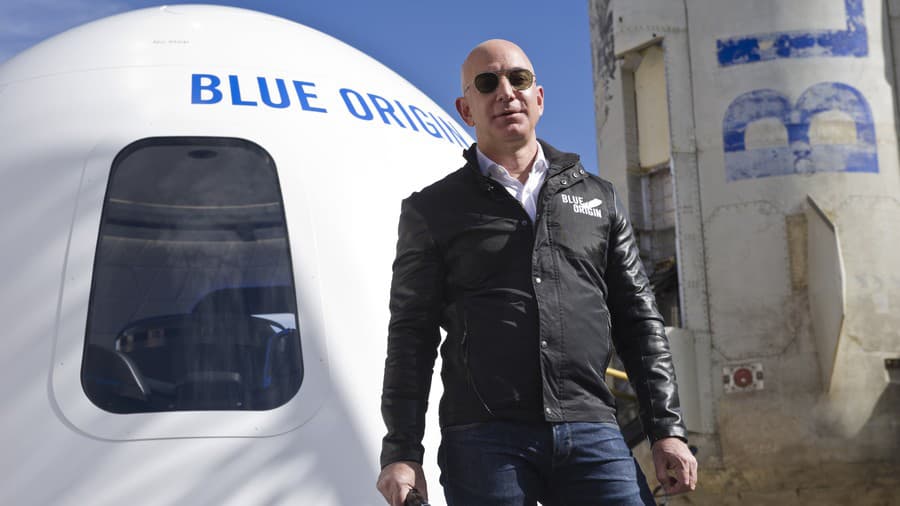 Spoločnosť Blue Origin miliardára