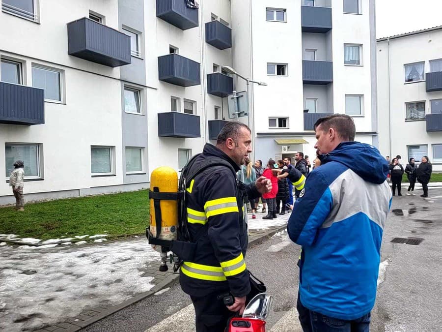 Požiar bytu v Liptovskom