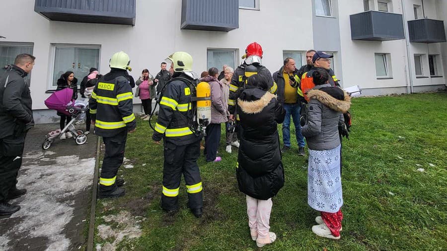 Požiar bytu v Liptovskom