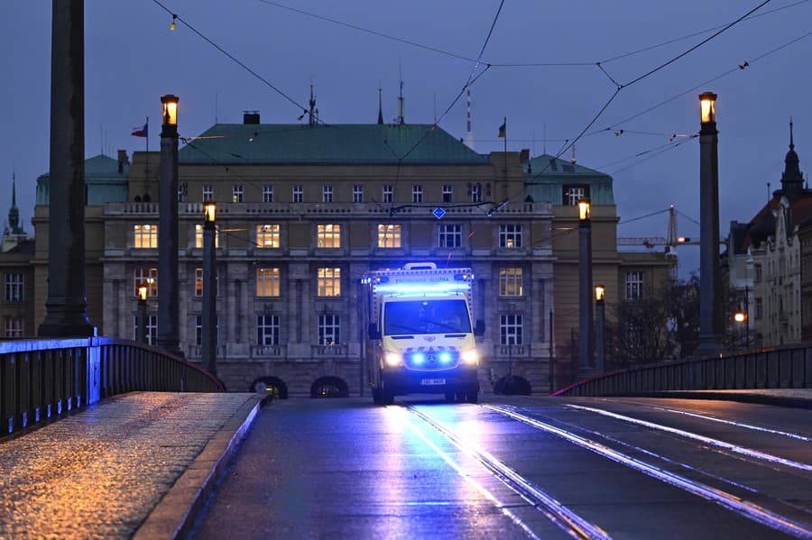 V škole v Prahe