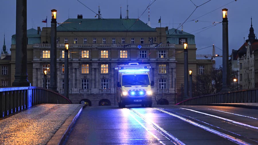 V škole v Prahe