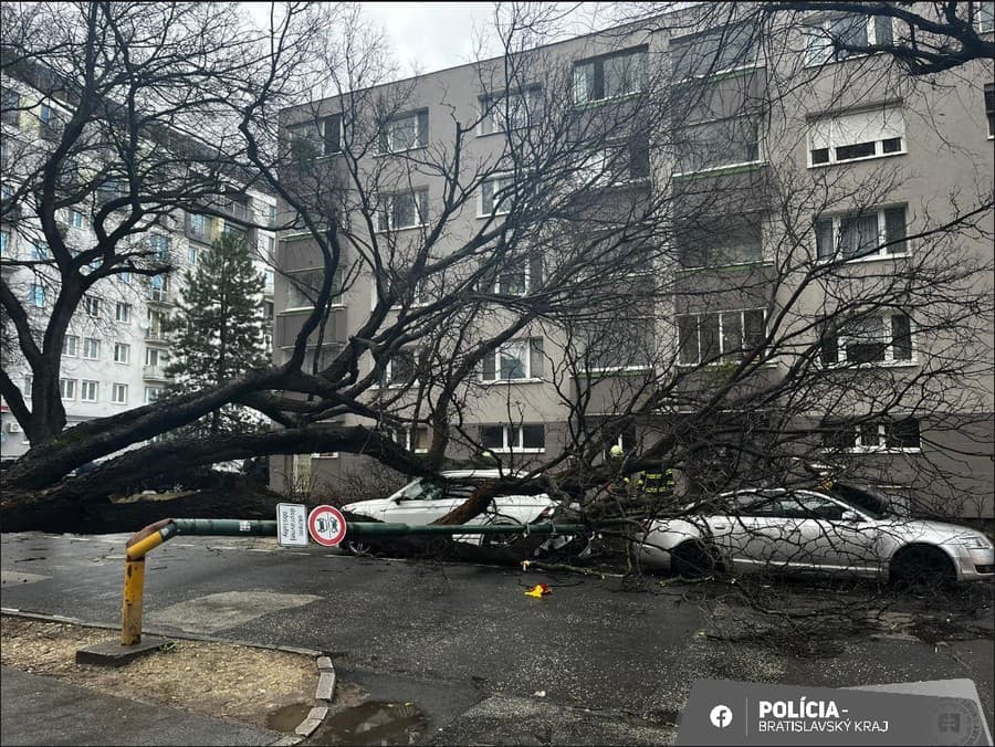 Polícia uzavrela ulicu kvôli