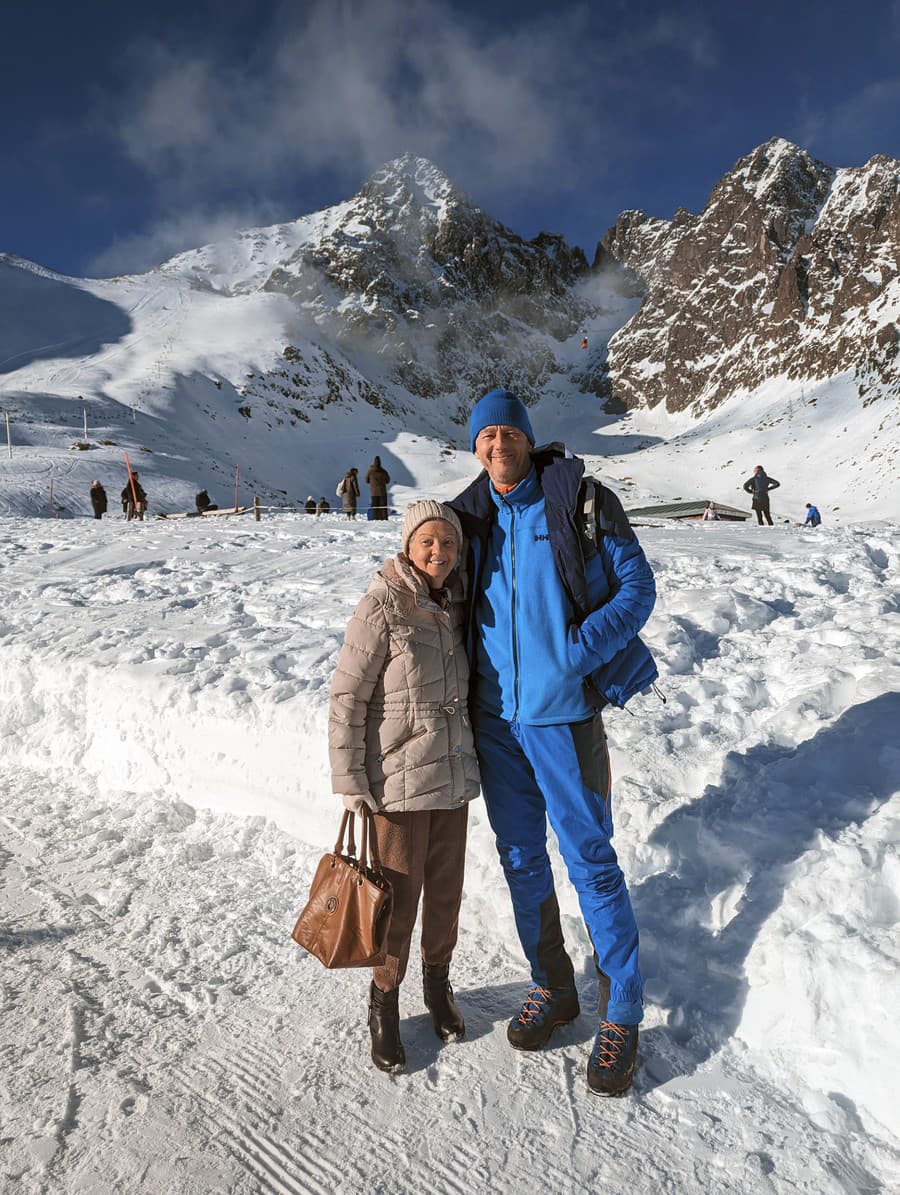 Tibor (52) s Erikou (78), Budapešť, Maďarsko