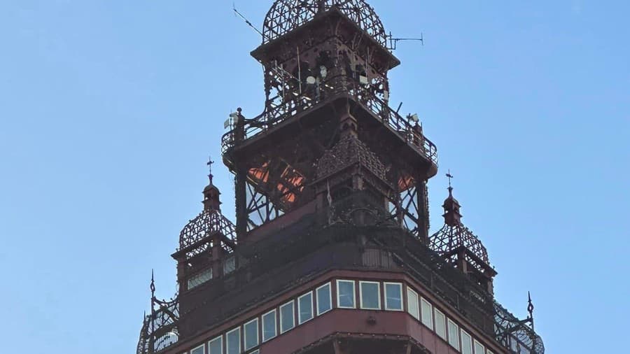 Blackpool Tower, ktorá bola