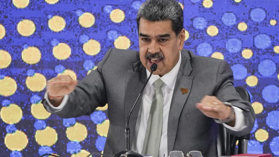 Venezuelský prezident Nicolás Maduro.