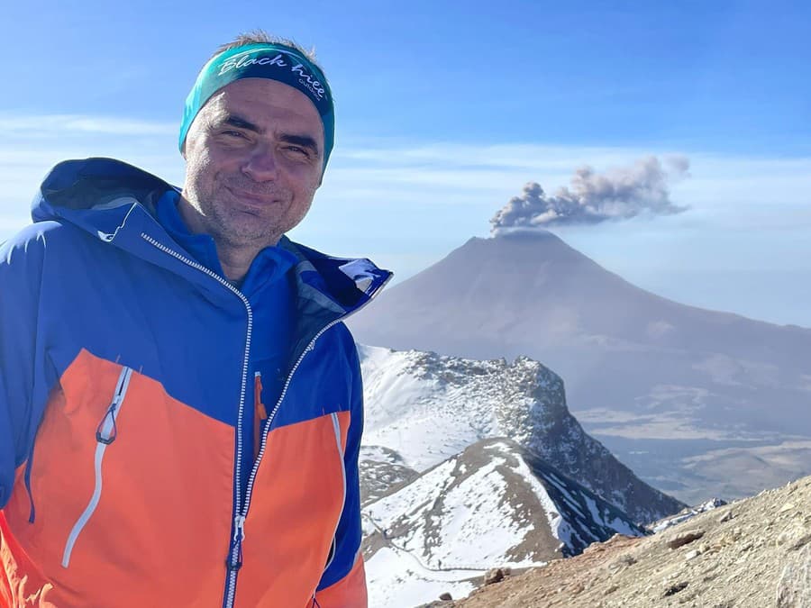 Na sopke Iztaccíhuatl sa