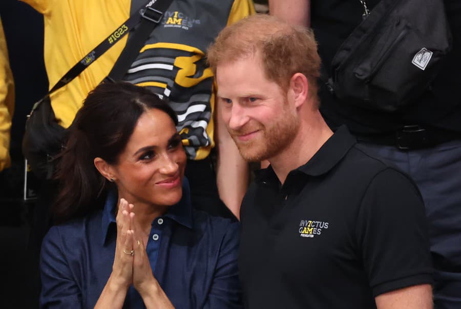 Princ Harry a Meghan