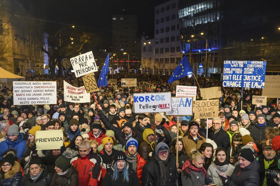 Protestné zhromaždenie SaS, PS