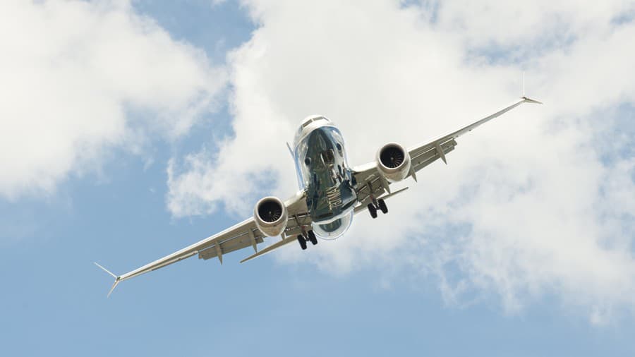 Boeing 737 MAX (ilustračná fotografia). 