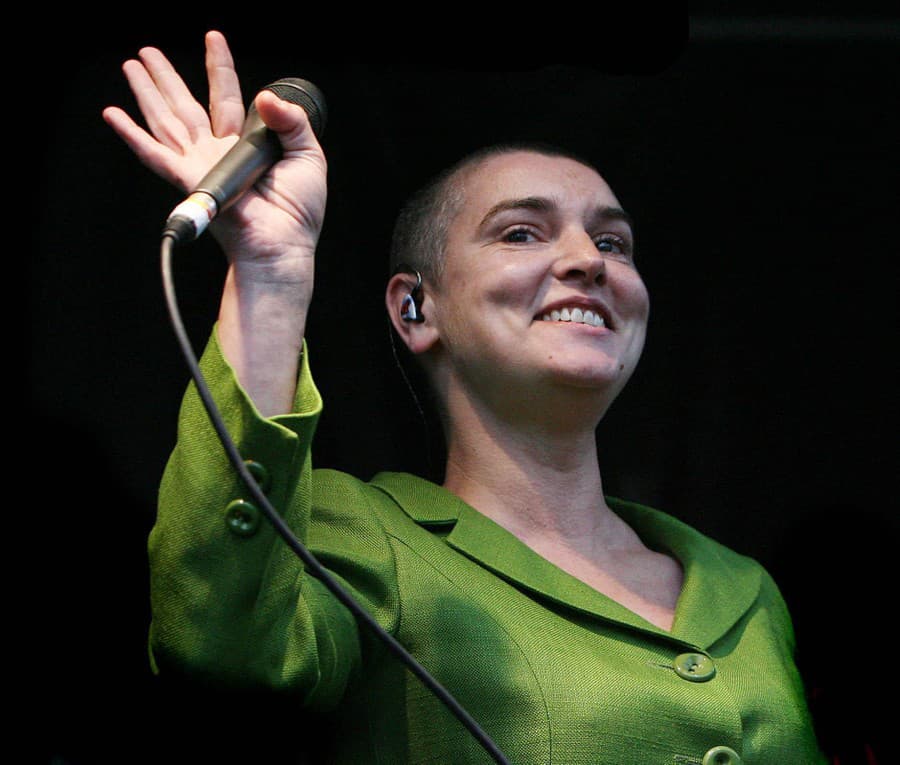 Írska speváčka Sinead O'Connor.