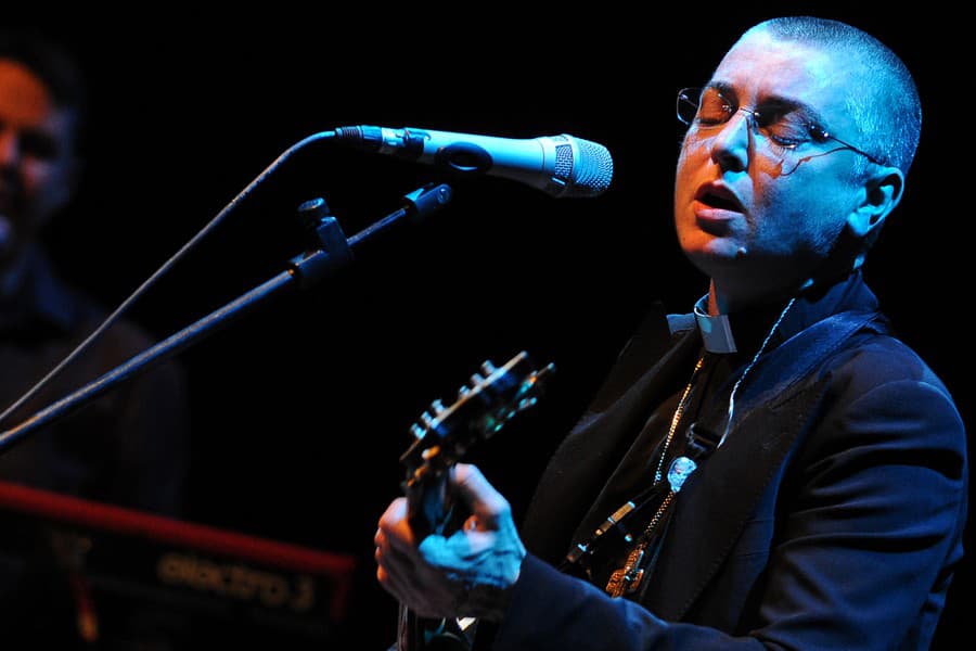 Írska speváčka Sinead O'Connor.